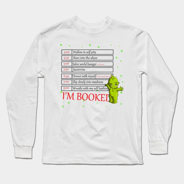 I'm Booked Star Long Sleeve T-Shirt by ImSomethingElse